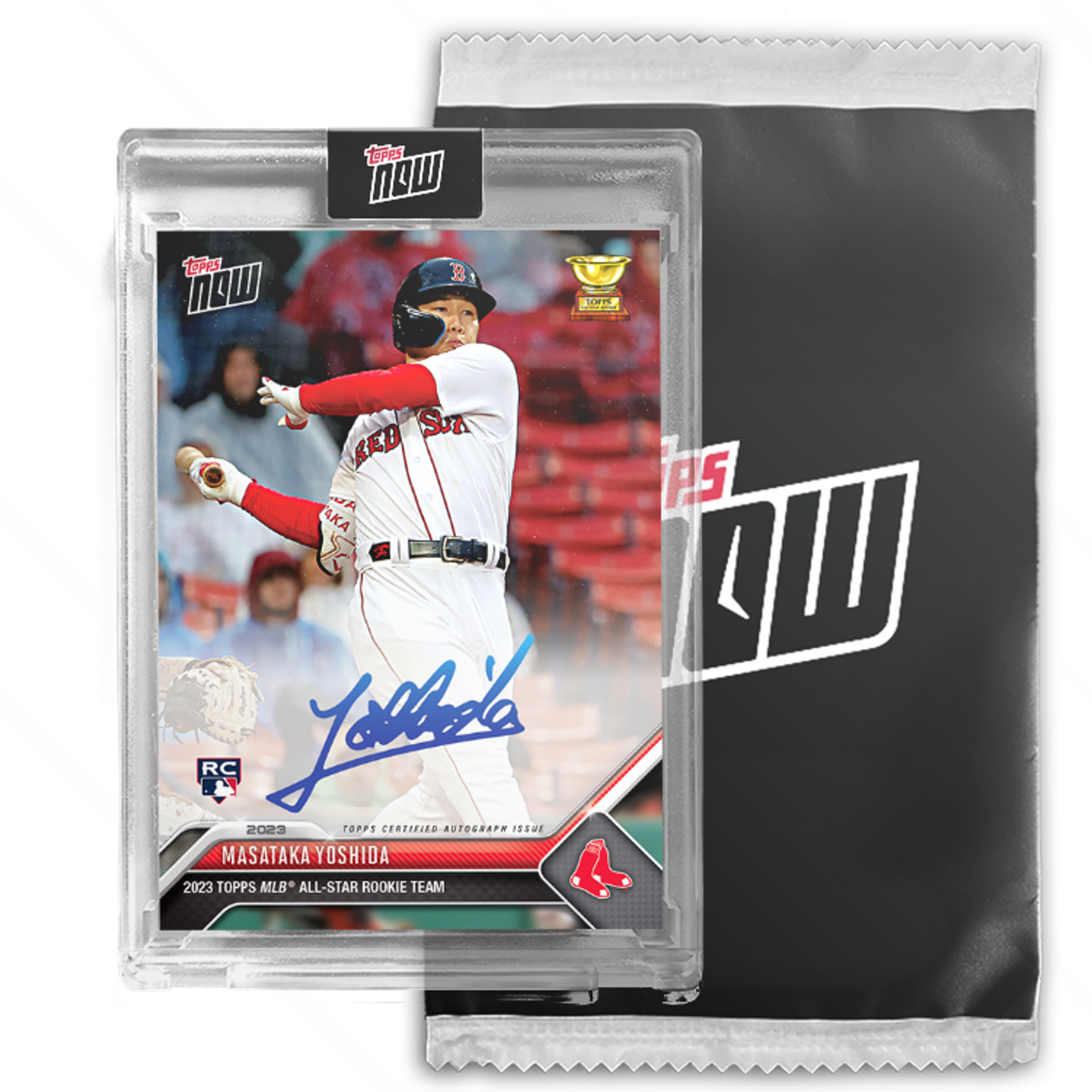 吉田正尚 masataka yoshida サイン auto topps f82b5588b7836ebd968d58fd753ef3