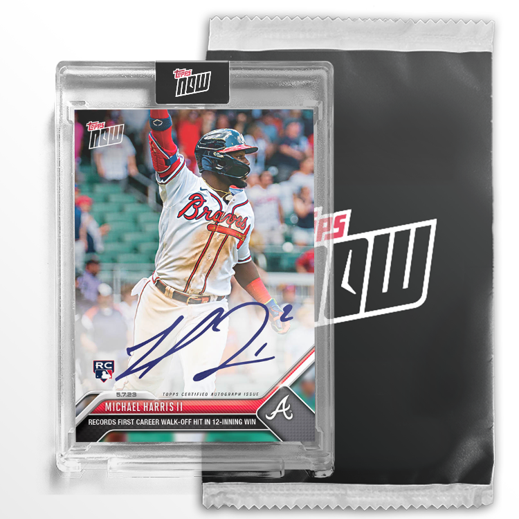 On-Card Autograph # to 99 or Lower - Michael Harris II - 2023 MLB