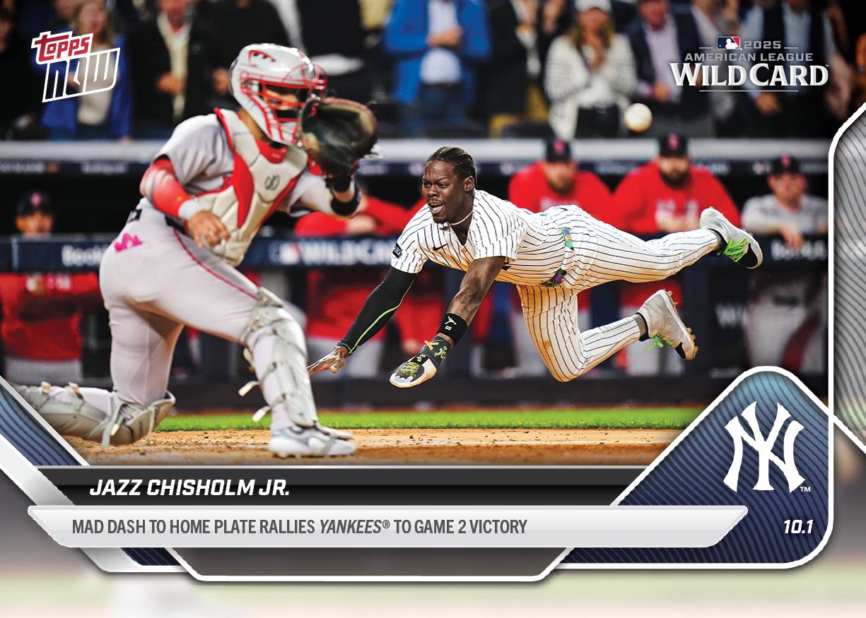 Jazz Chisholm Jr. - 2025 MLB Topps NOW® - Card 809 - PR: 1542