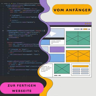 Vom Code zur fertigen Webseite