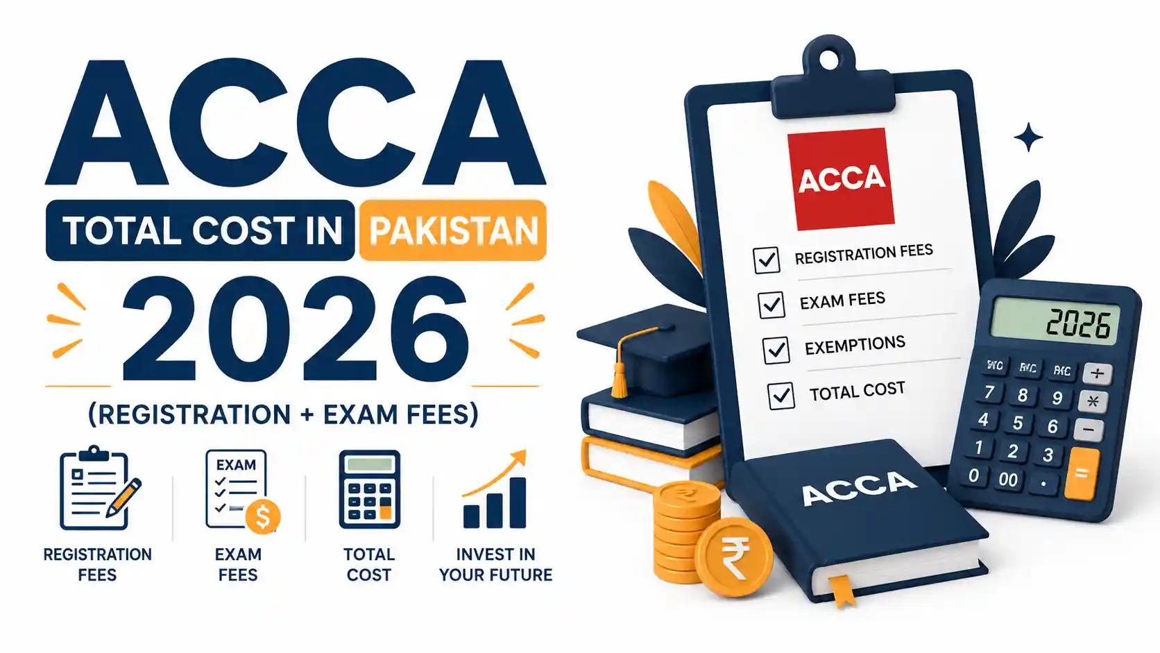 ACCA Total Cost in Pakistan 2026