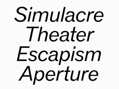 © Diorama Type Partners 2026
