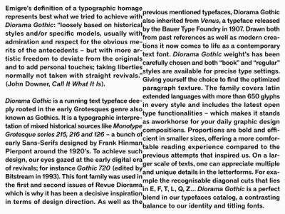 © Diorama Type Partners 2026