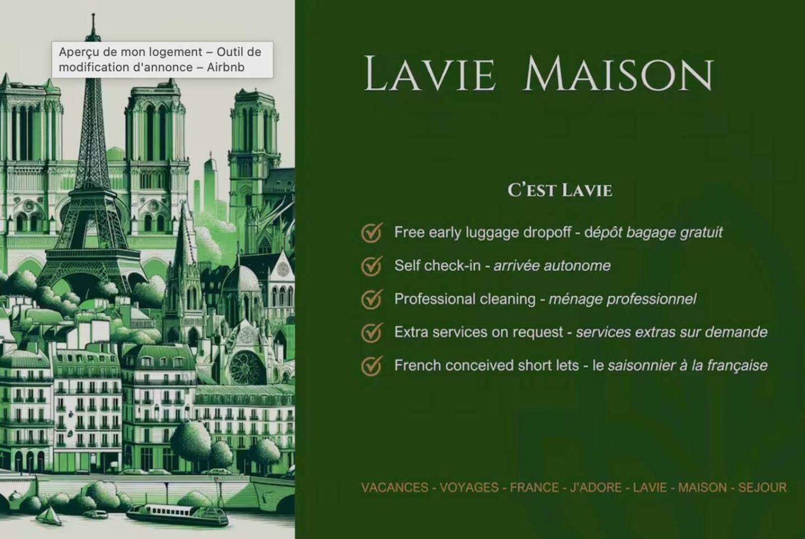 Lavie Maison - Marais, city center — main view