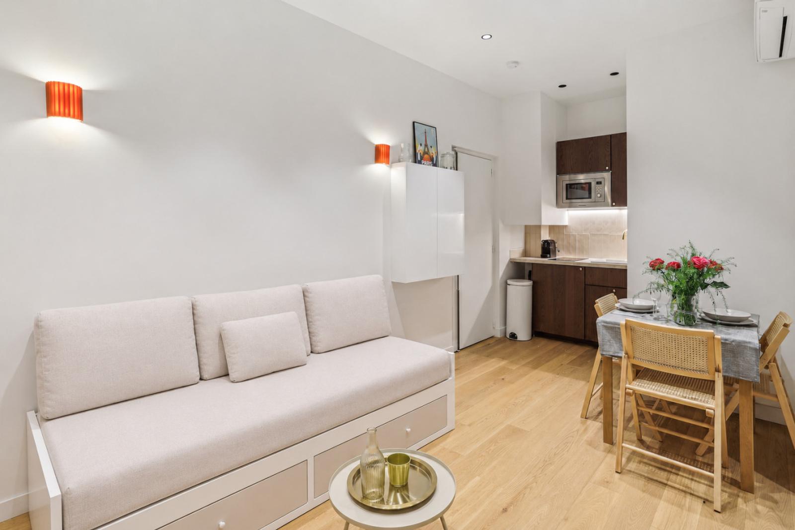 Lavie Maison: Wohnung mit Klimaanlage und Whirlpool nahe Arc de Triomphe — main view