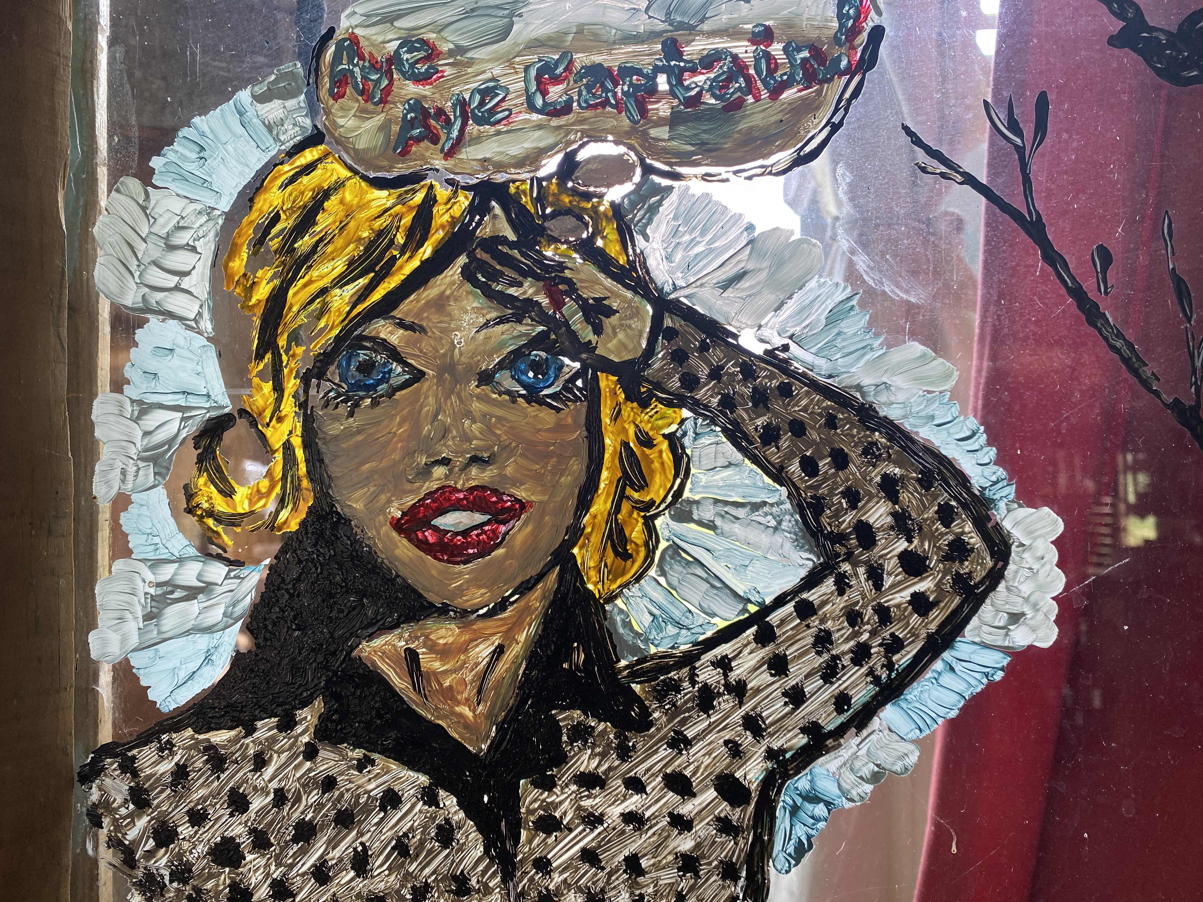 Woman with hat