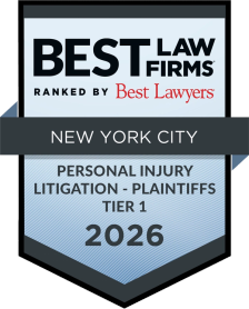 Best Law Firms® in New York City - Personal Injury (2026)
