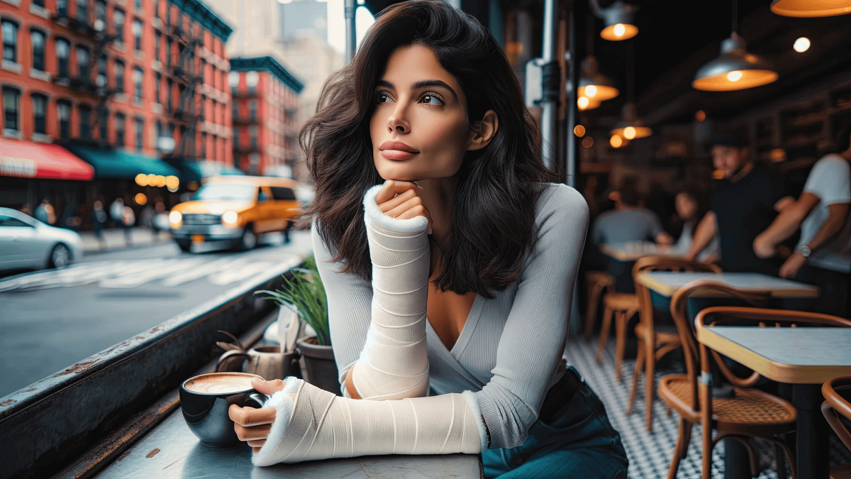 woman thinking what can you sue for in a car accident