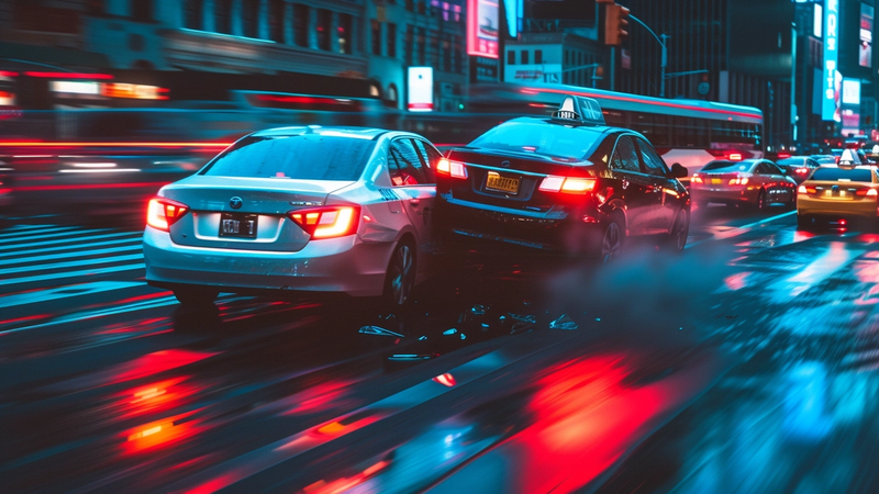 wondering what to do after a rear-end crash in New York