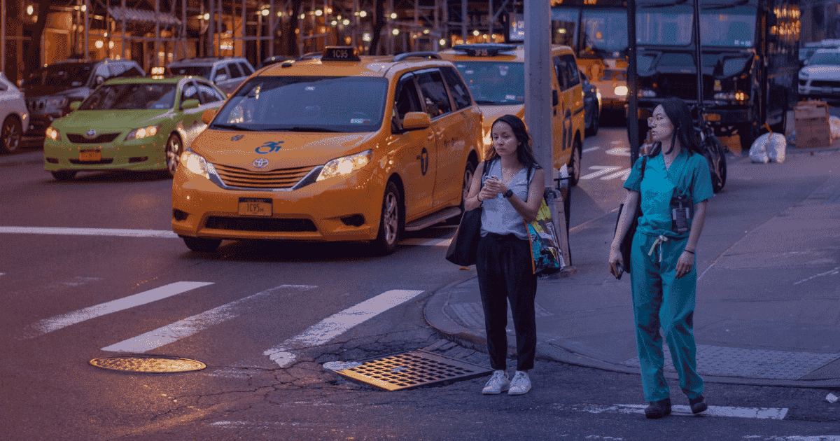 taxi in Queens, New York