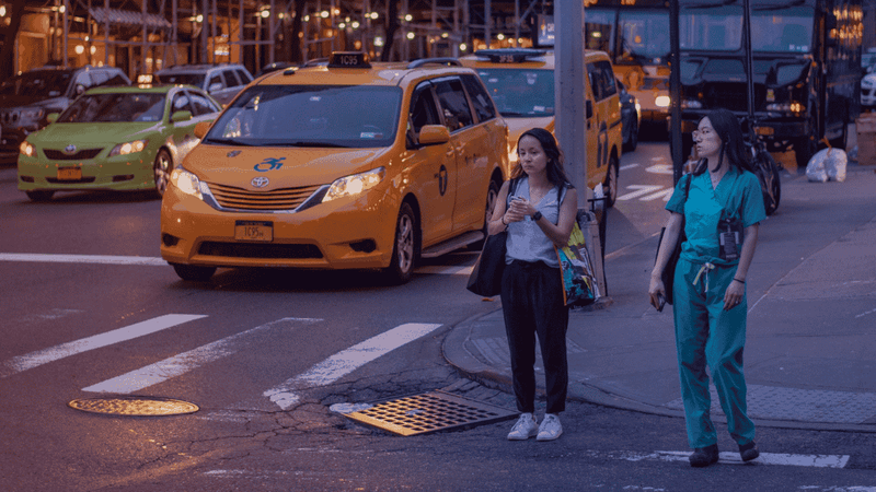 taxi in Queens, New York