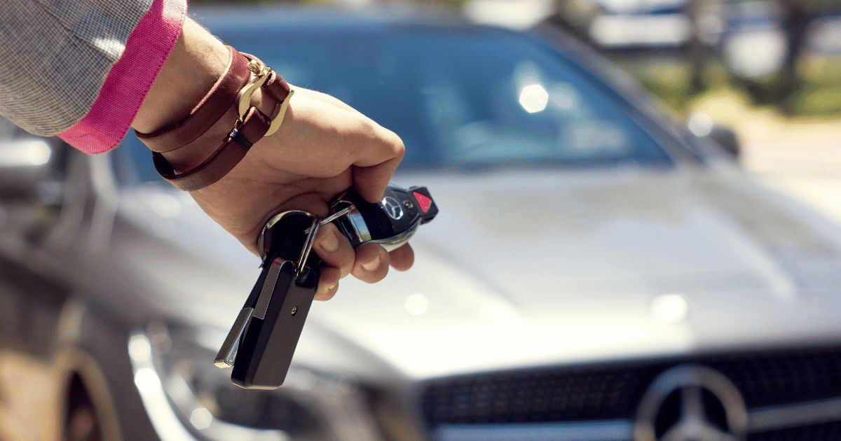 getting into someone else's car before an car accident in New York