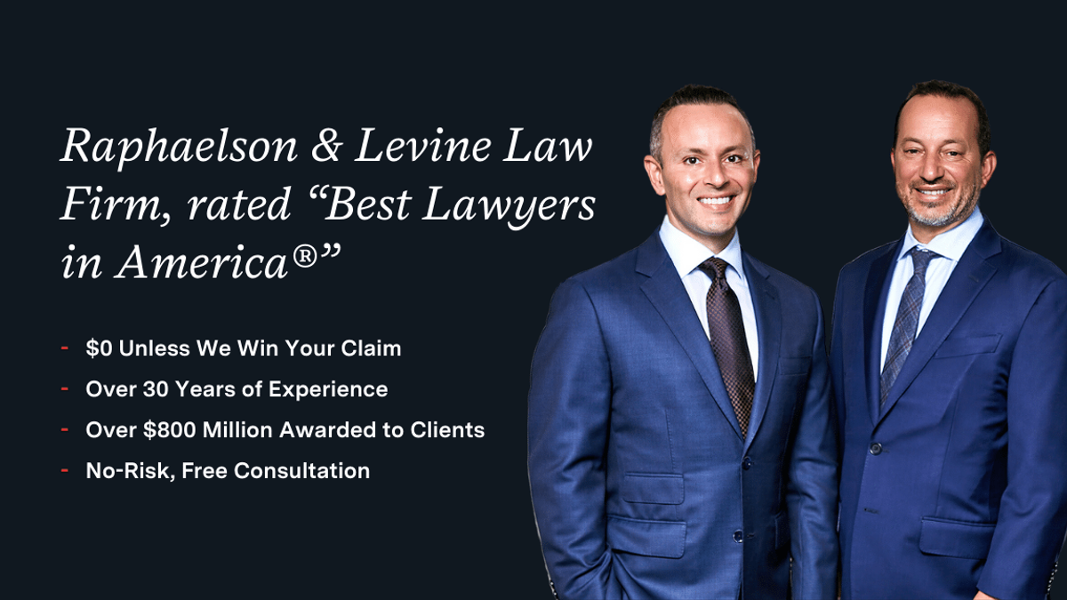 Raphaelson & Levine rear end crash lawyers nearby
