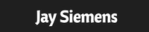 Jay Siemens type logo
