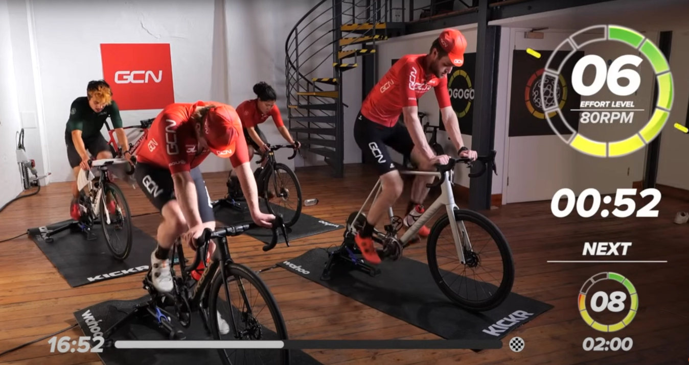 YouTube is an amazing free training resource where you can ride along with sessions on channels like GCN Training