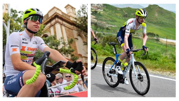 Madis Mihkels (left) and Gerben Thijssen (right) have completed the requests made of them by the UCI and Intermarché-Wanty