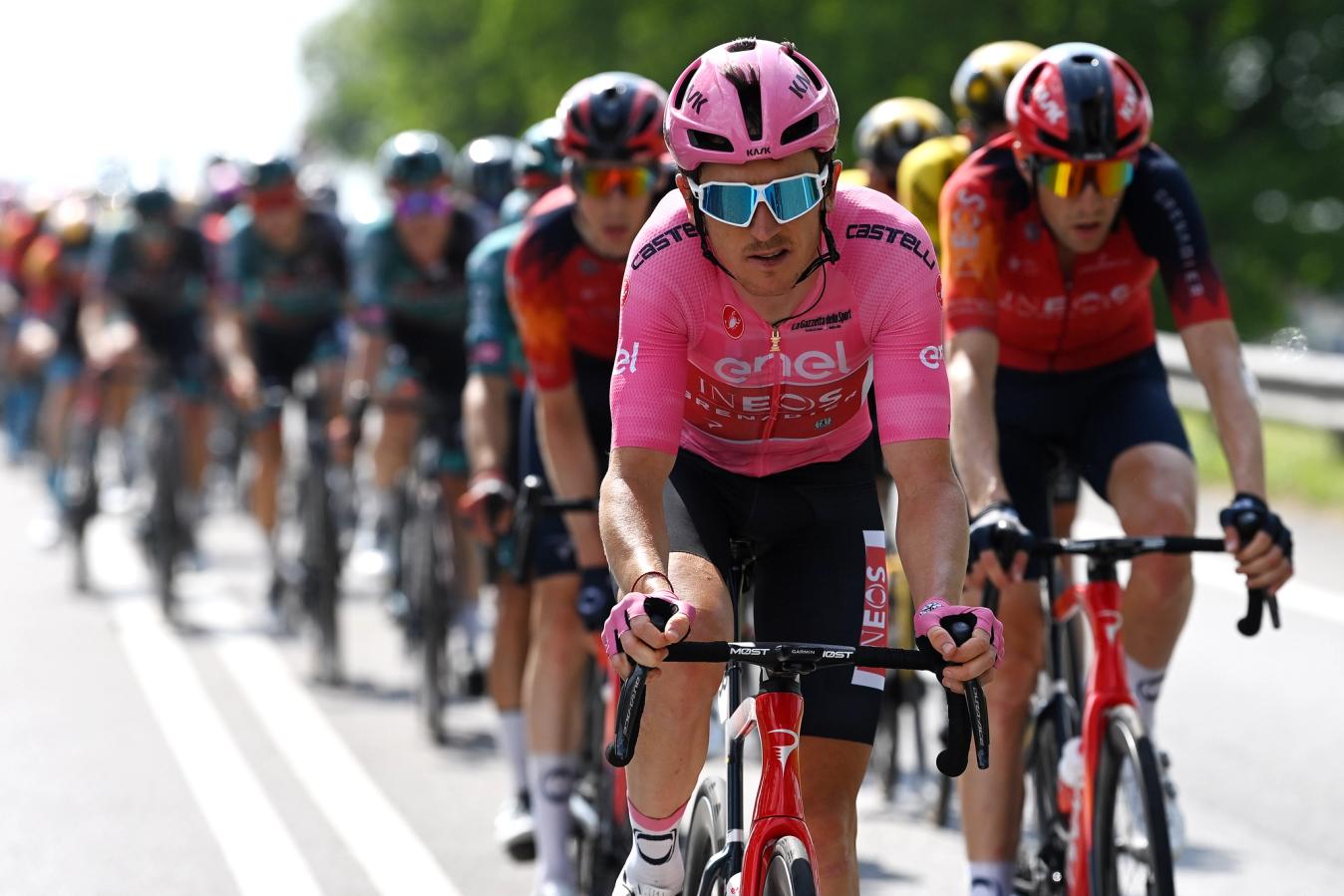 SunGod will have been delighted to see Geraint Thomas performing so well in the Giro d’Italia whilst hitting the headlines for his new glasses
