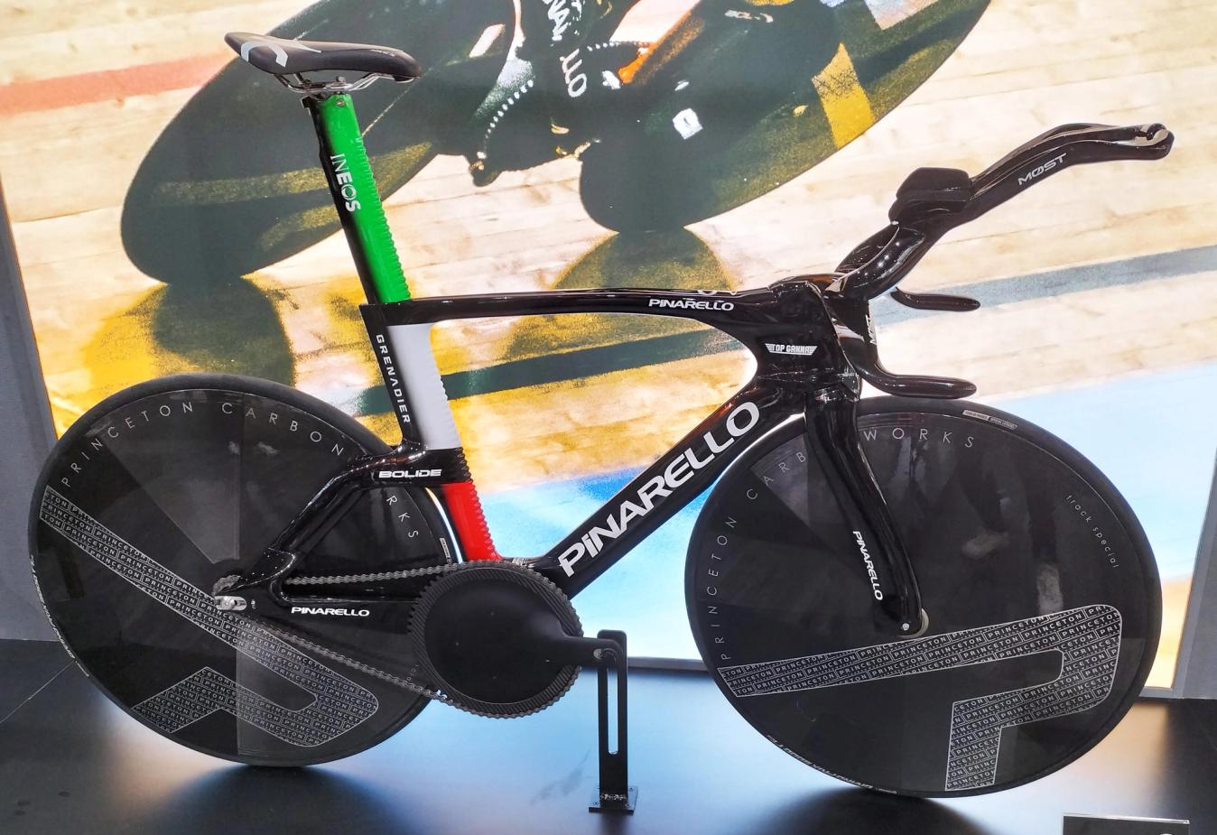 Is this Pinarello Bolide the fastest bike in the world? It's the bike that propelled Filippo Ganna to the hour record in 2023, which many regard as the ultimate cycling test of speed