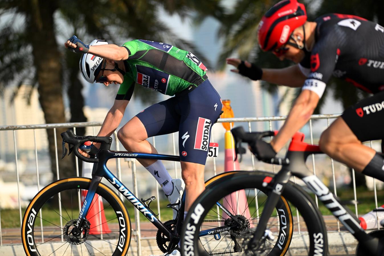 Sealing his points jersey success on stage 6, Tim Merlier became the first rider to ever win three stages of the same UAE Tour