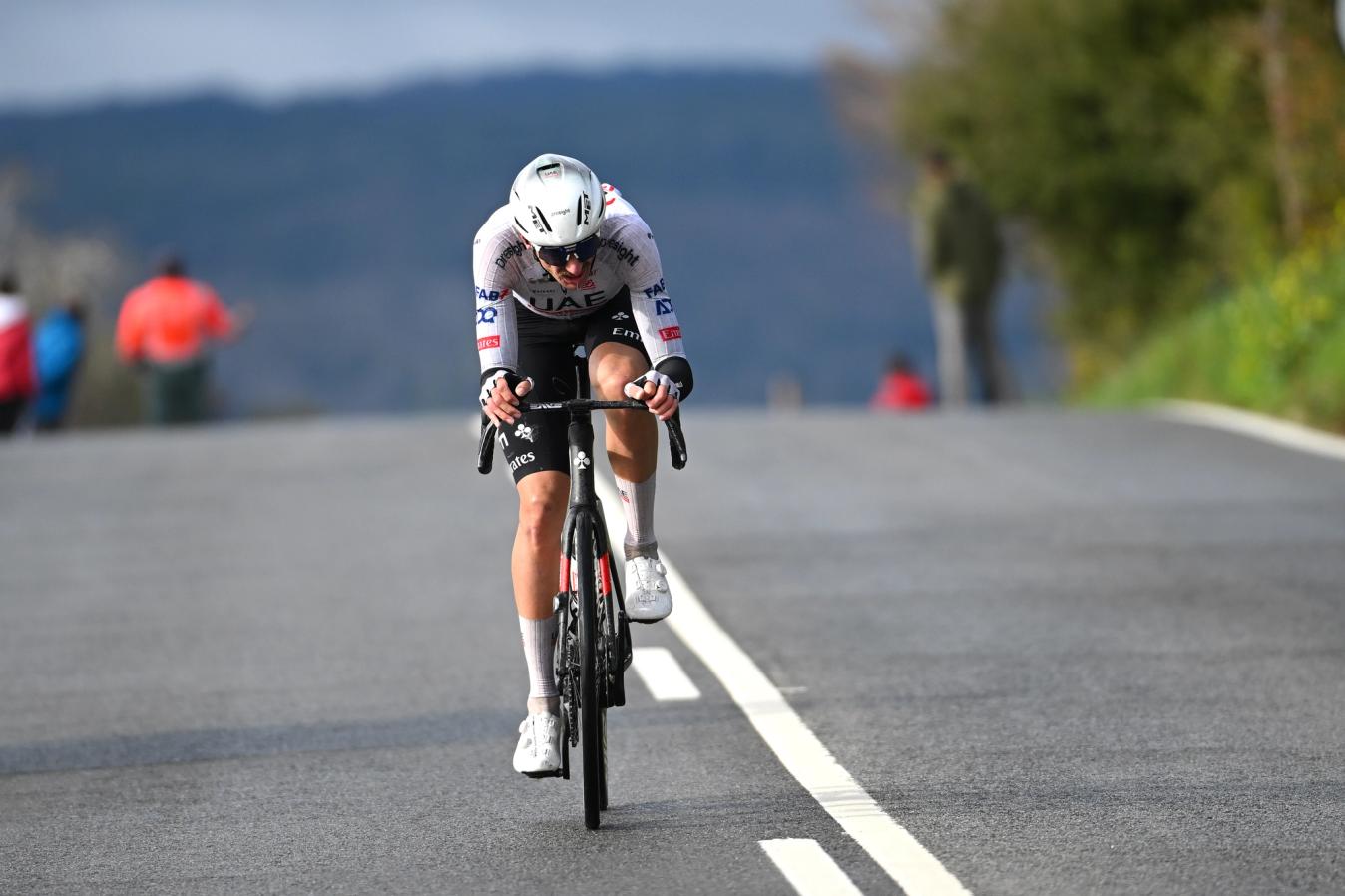 On the attack, McNulty stakes his claim to be UAE Team Emirates' protected rider at Itzulia