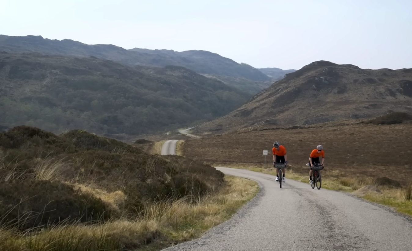 The climbs are long and plentiful on the NC500
