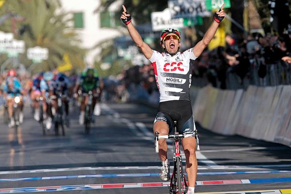 Fabian Cancellara won the 2008 Milan-San Remo with a blistering late race attack