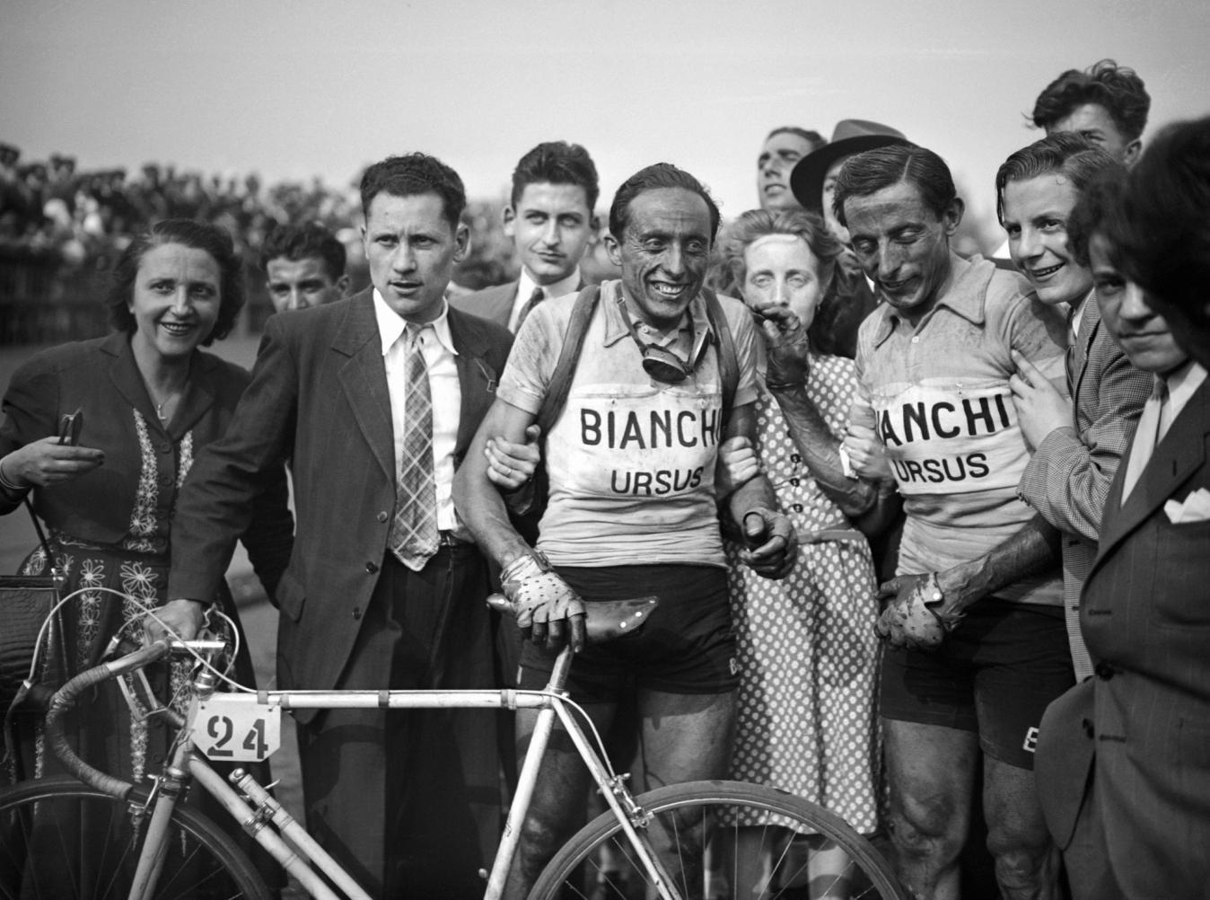 Serse Coppi (left) was a loyal gregario to his brother Fausto (right) throughout their careers, but Serse enjoyed his own moment of glory at the 1949 Paris-Roubaix