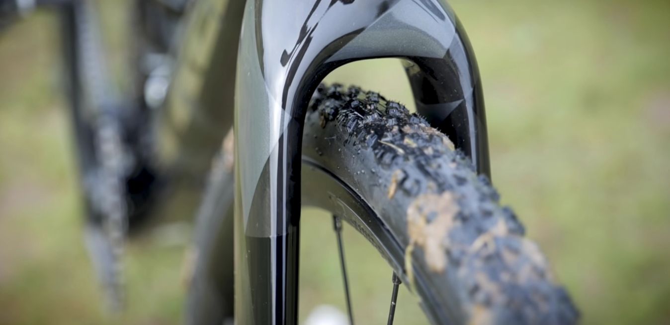 Cyclocross bikes are designed around 32mm tyres