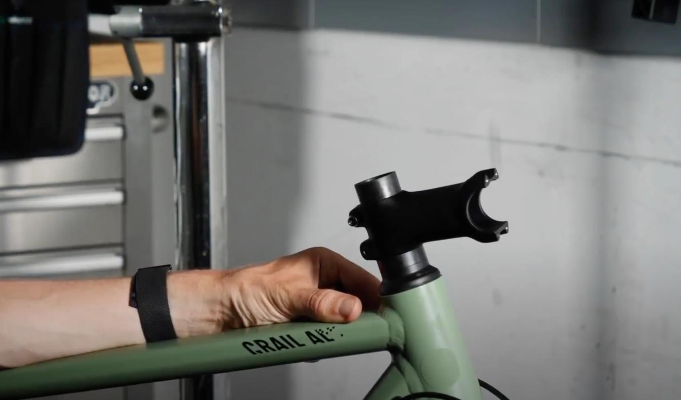 A shorter stem can make holding the bars far more comfortable and increase your control on the bike
