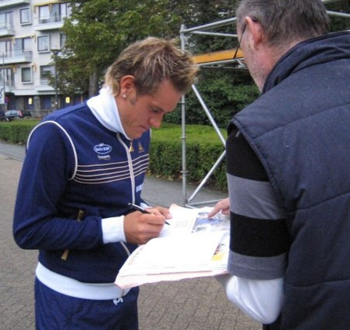 Wouter always had time for his fans