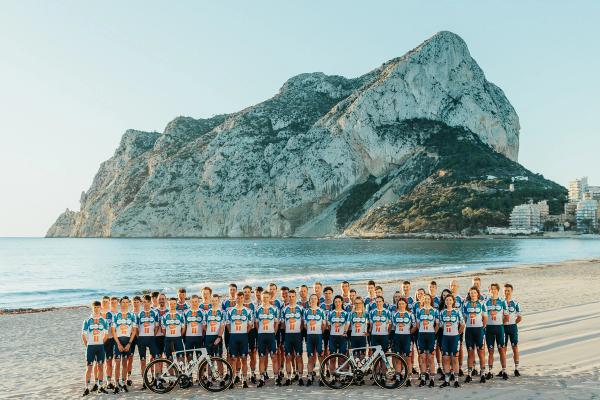 dsm-firmenich PostNL launched their new look for 2024 in Calpe