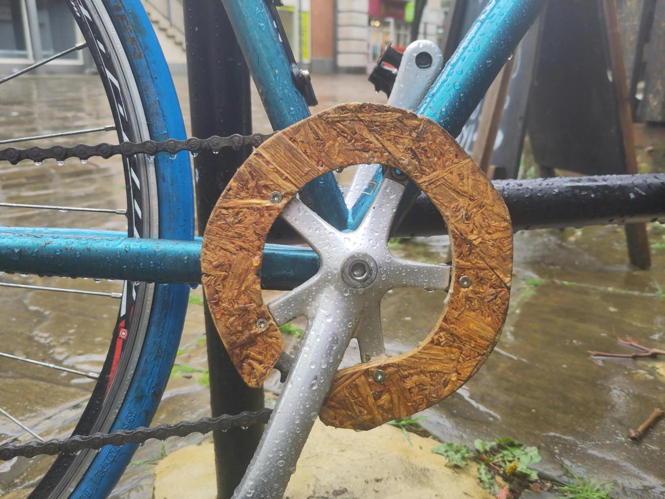 chainring made of wood