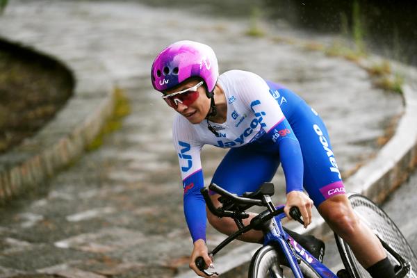 Letizia Paternoster (Jayco-AlUla) had set the fastest time before stage 1 of the Giro d’Italia Donne was cancelled