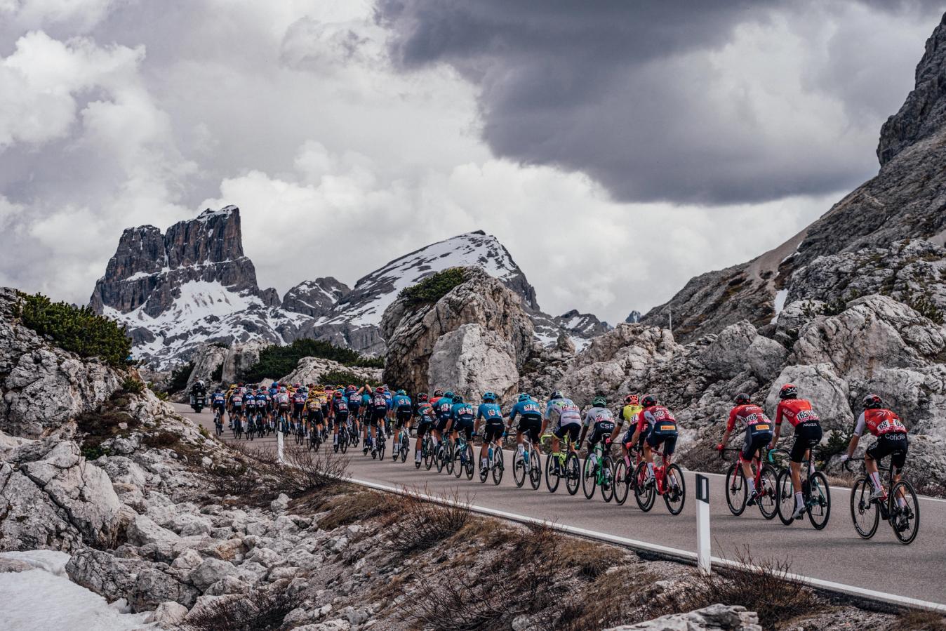 One of the moments Zac Williams captured from stage 19 in the Giro d'Italia