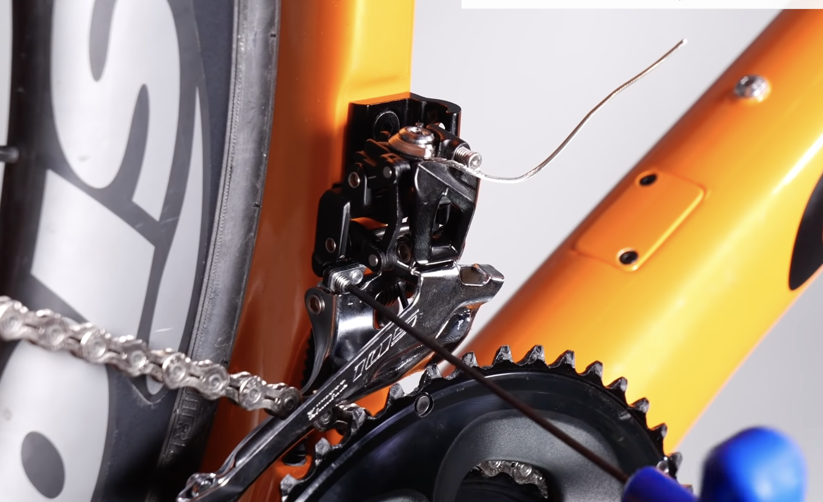 Replacing front derailleur cable mountain online bike