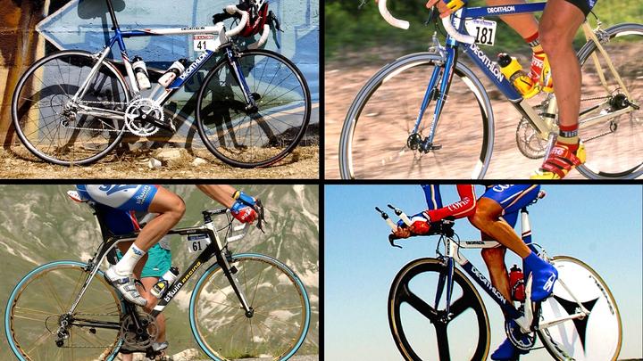 Four Decathlon pro bikes
