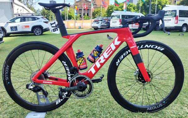 Natnael Tesfatsion's Trek Madone from the Tour Down Under
