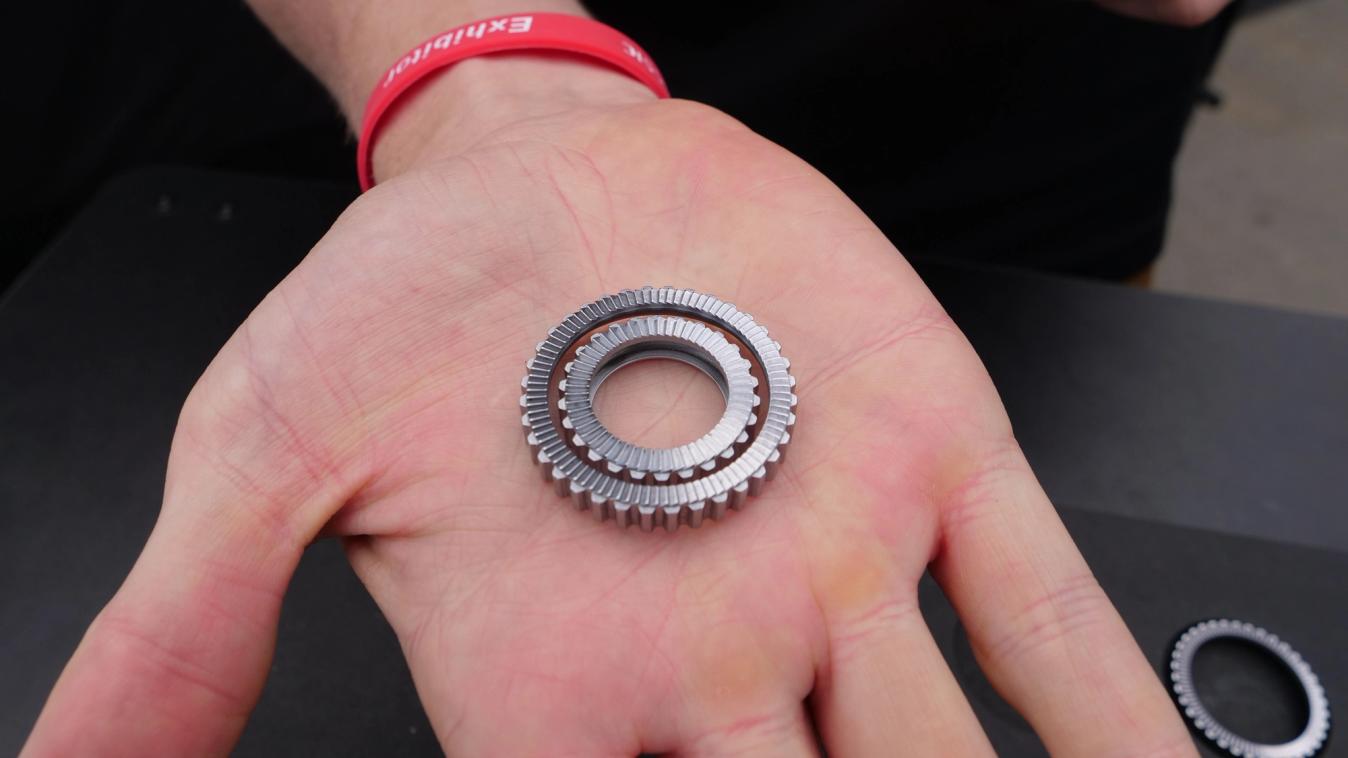 The typical size of DT Swiss ratchet ring inside the size of the ones used in the new DEG hubs
