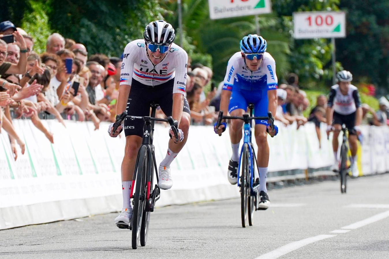 Tadej Pogačar wasn't at his best at the Giro della Toscana