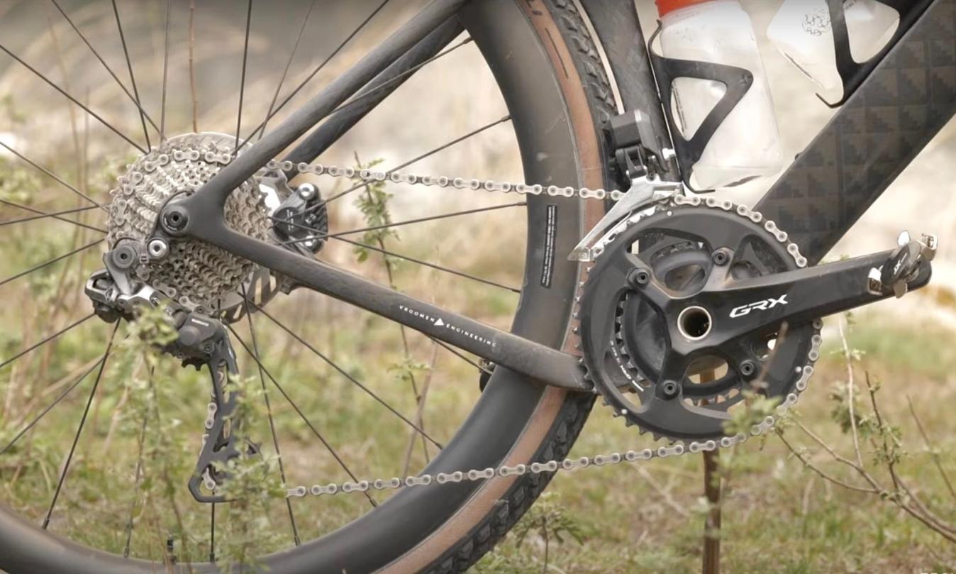 Shimano's 11-speed GRX is currently its only electronic gravel groupset