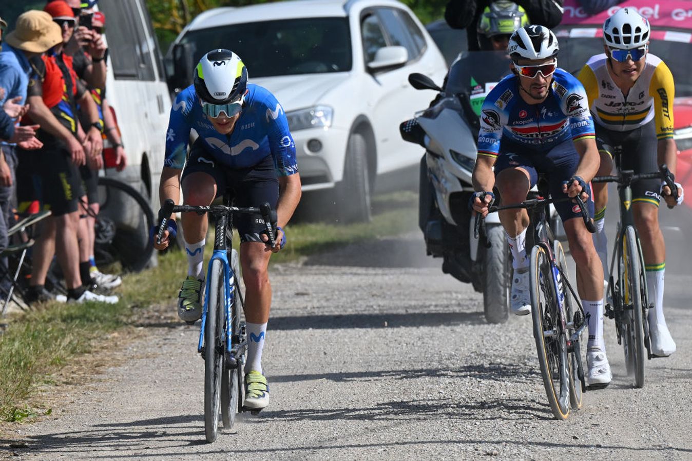 The winning break on stage 6 of the Giro d'Italia