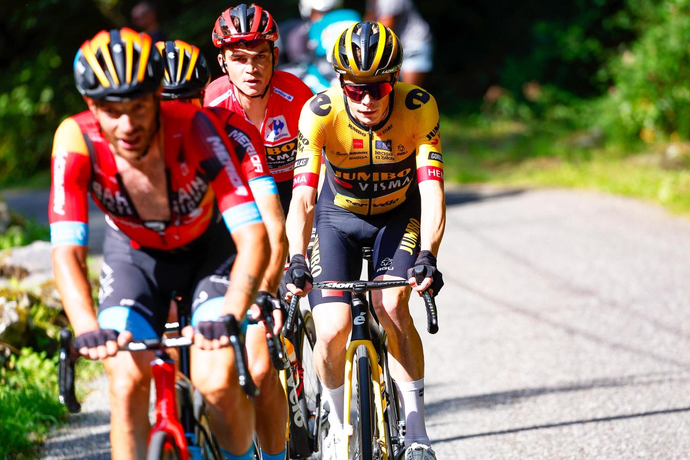 Jonas Vingegaard and Sepp Kuss were far from shy on the Col de Spandelles
