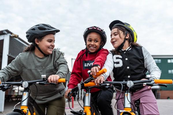 Trek will provide 500 bikes, most of which will be for children and young people