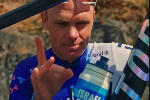Chris Froome got creative with his Factor bike in a recent video