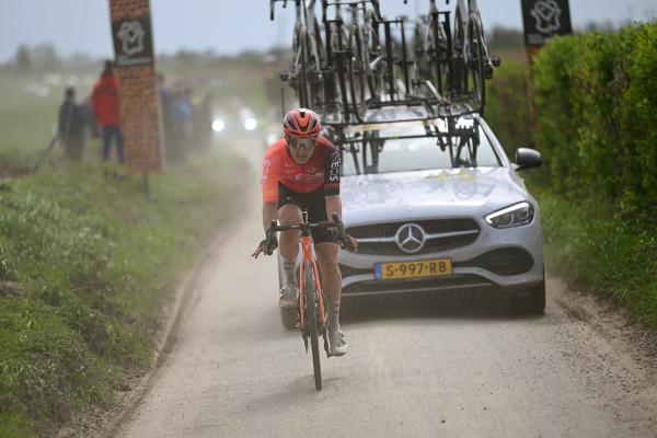 Ploughing a lone trade, AJ August battled through hardship to reach the end of Paris-Roubaix