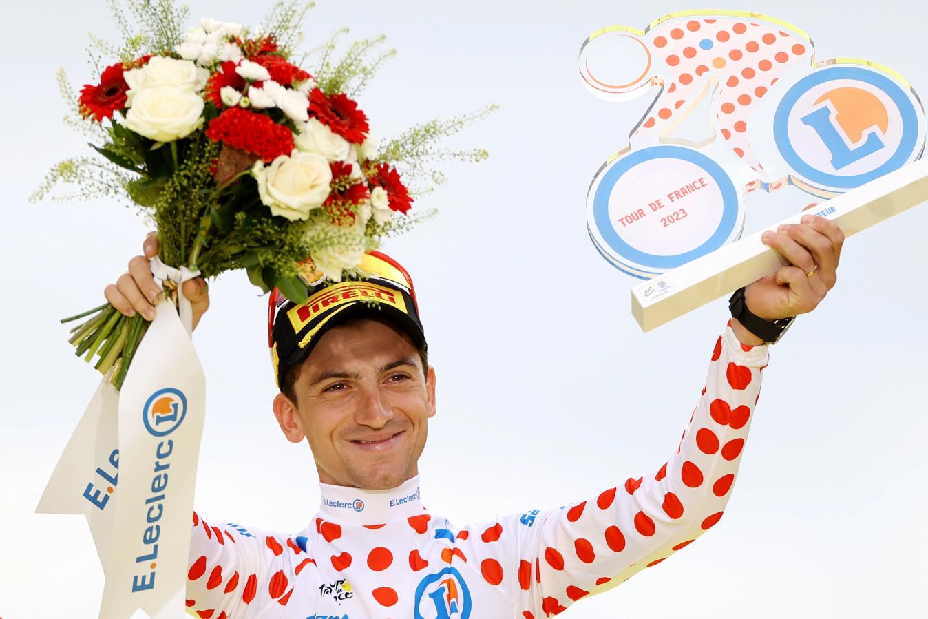 Giulio Ciccone won the mountains classification at the Tour de France