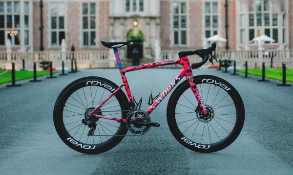 The British UCI Continental team will be riding these striking, custom SL8 bikes at the 2023 Tour of Britain