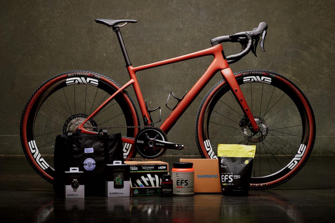The collection of sponsored good that the two riders will be using for the 2024 season