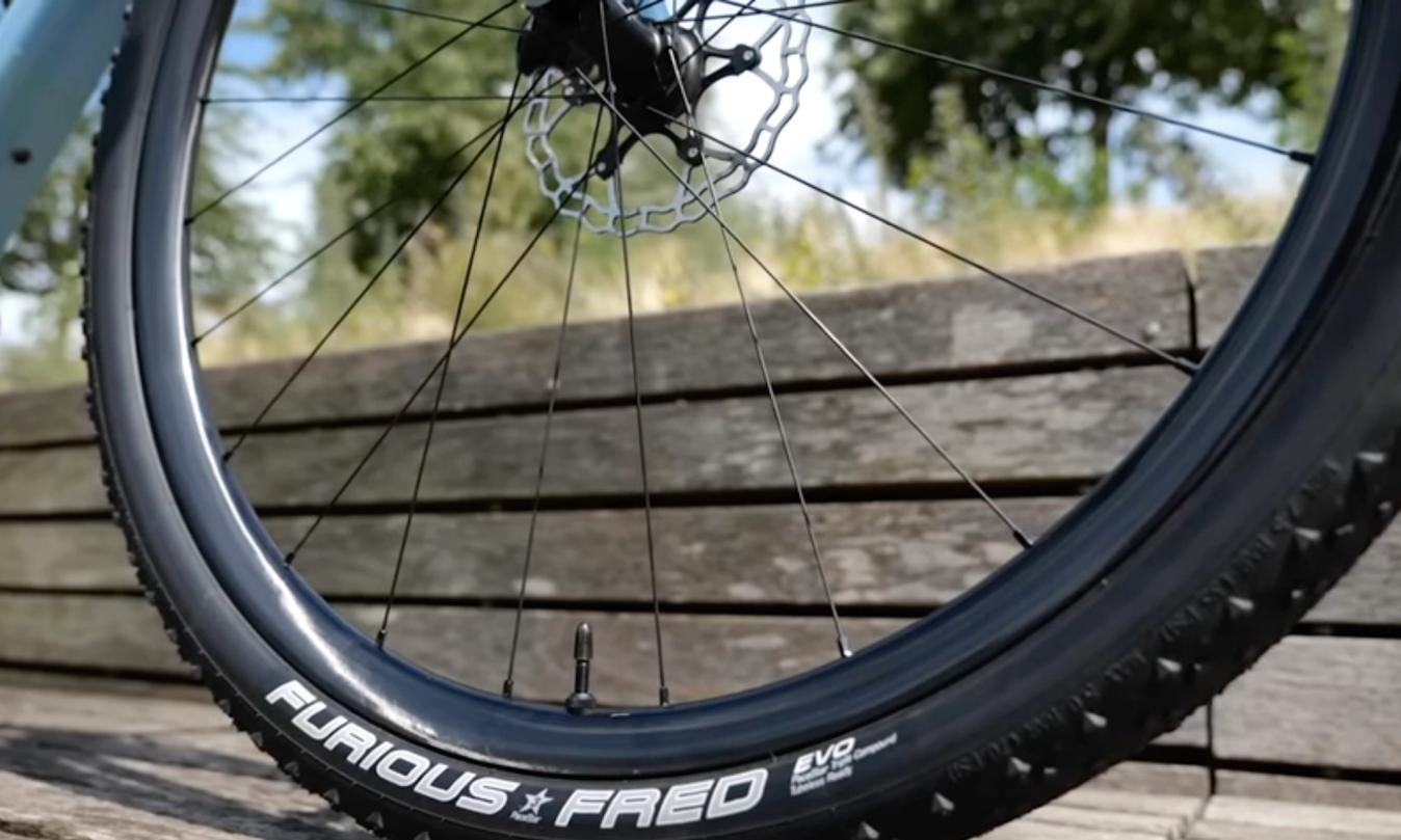 Light Bicycles rims with the now discontinued Furious Fred tyres from Schwalbe