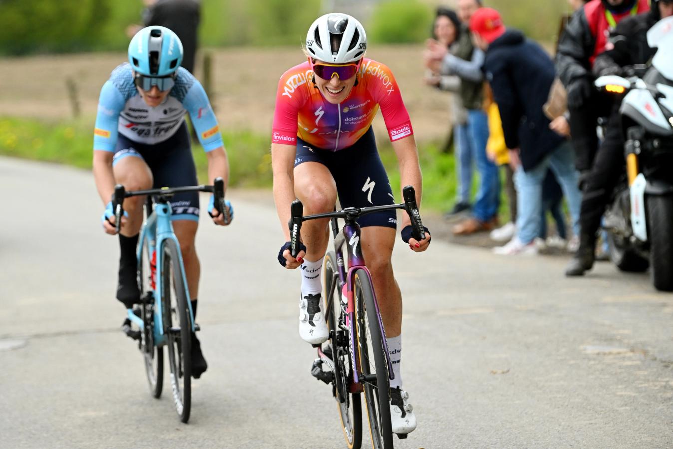 Tour de France Femmes reigning champion Demi Vollering knows a thing or two about performing well at Liège-Bastogne-Liège